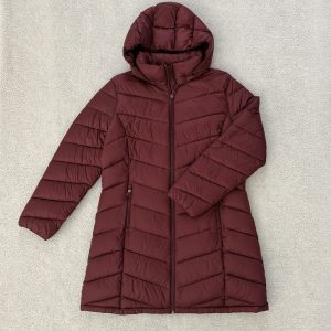 CHARTER CLUB WOMENS PACKABLE HOODED PUFFER-XLARGE