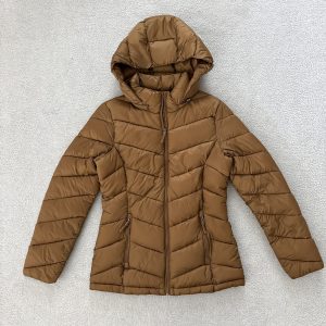 CHARTER CLUB WOMENS PACKABLE HOODED PUFFER-XS